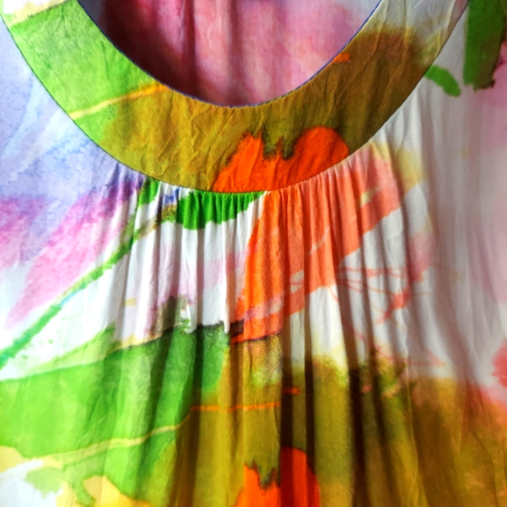 Jams World Multicolor Floral Patterned Sleeveless Dress - Picture 7 of 15